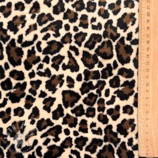 Fleece Animal pattern beige