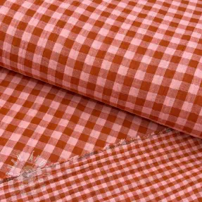 Dvojitá gázovina/mušelín YARN DYED Stripes and checks design H