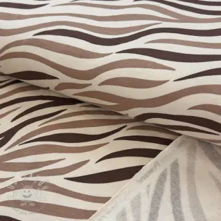 Teplákovina počesaná Animal skin brown SIMPLY NATURAL