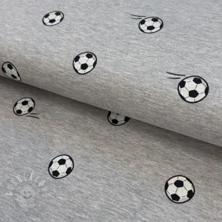Úplet Soccerballs grey melange