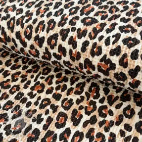 Bavlna s vaflovou väzbou Animal skin digital print