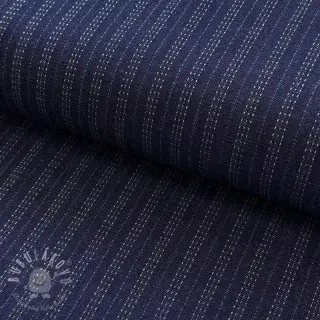 JEANS DENIM JACQUARD Stripes indigo