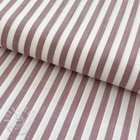 Viskóza YARN DYED Stripes SMALL blush