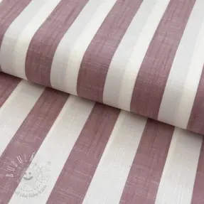 Viskóza YARN DYED Stripes BIG blush