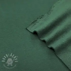 Teplákovina počesaná JOGGING dark green