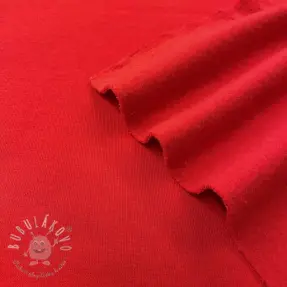 Teplákovina počesaná JOGGING red