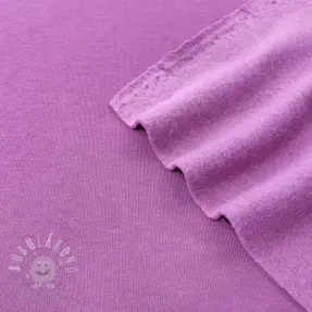 Teplákovina počesaná JOGGING light violet