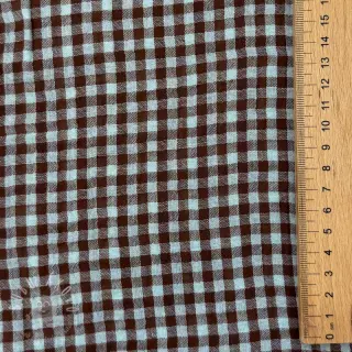Dvojitá gázovina/mušelín YARN DYED Stripes and checks design E