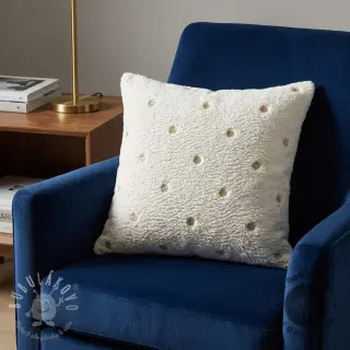 Sherpa SOFT EMBROIDERY Dots gold