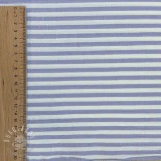 Dvojitá gázovina/mušelín YARN DYED Summer stripe purple