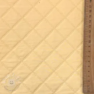 Prešívaná látka JACKIE yellow
