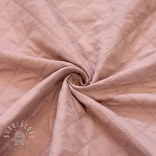 Prešívaná látka JACKIE old pink