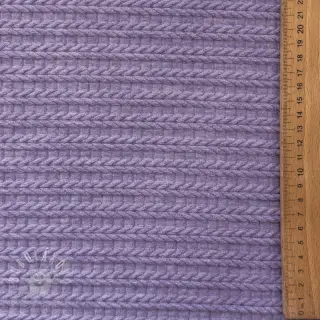Pletenina LIGHT ANGORA CABLY purple