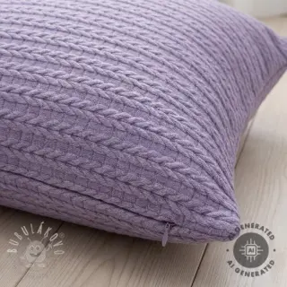 Pletenina LIGHT ANGORA CABLY purple