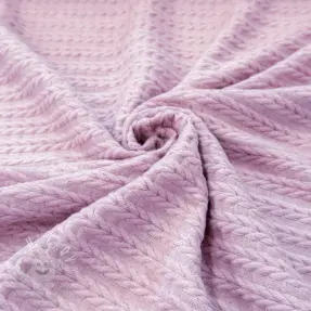 Pletenina LIGHT ANGORA CABLY old rose
