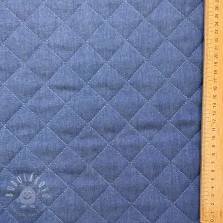 Prešívaná látka DENIM blue