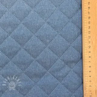 Prešívaná látka DENIM light blue