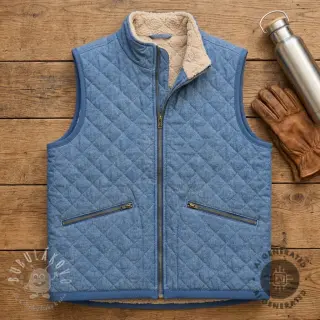Prešívaná látka DENIM light blue