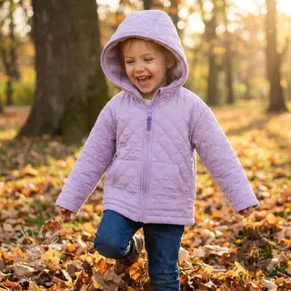 Prešívaná látka JACKIE purple