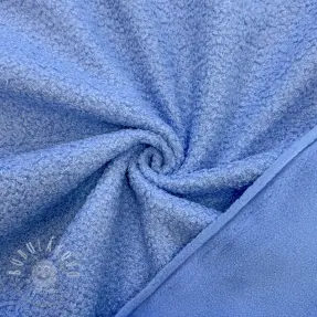Fleece TEDDY DOUBLE SIDED light blue