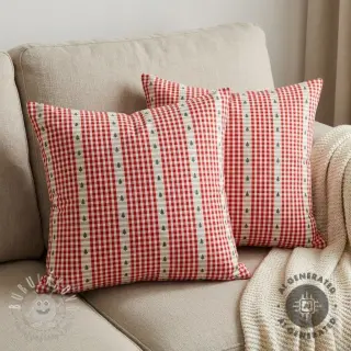 Bavlnená látka Epinette rouge