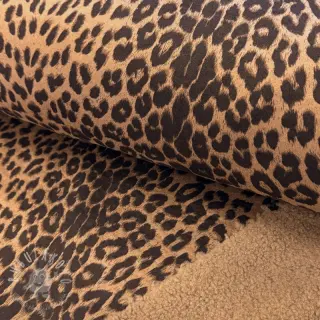 Kabátovina TEDDY SUEDE Panther LEO light brown