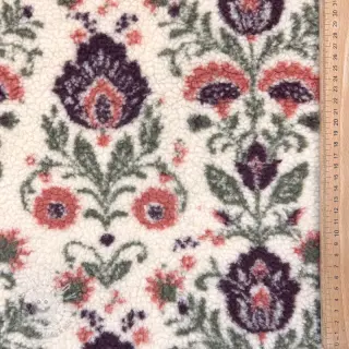 Kabátovina TEDDY JACQUARD Pretty mix design F