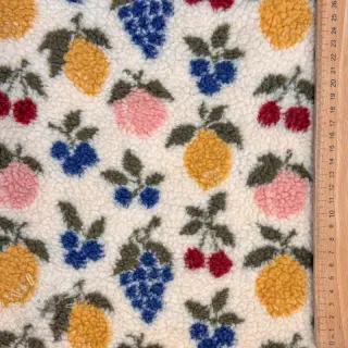 Kabátovina TEDDY JACQUARD Pretty mix design E