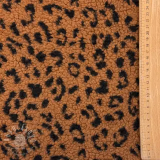 Kabátovina TEDDY Panther love brown