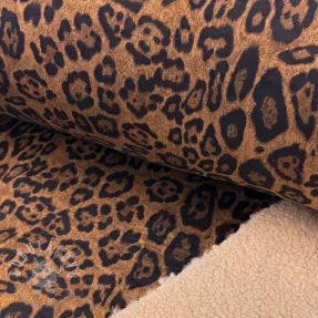 Kabátovina TEDDY SUEDE Panther light brown