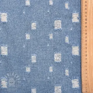 JEANS DAMAGED light blue