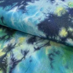 JEANS TIE DYE HEAVY lime cream