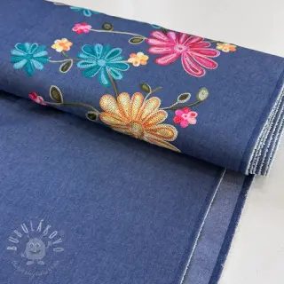 JEANS EMBROIDERY BORDER design A