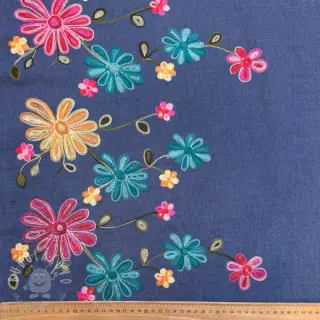 JEANS EMBROIDERY BORDER design A
