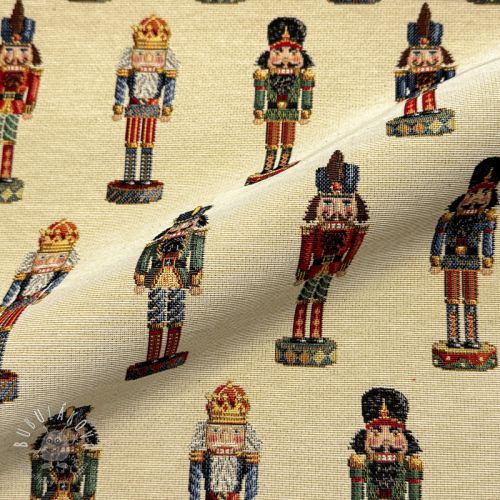 Dekoračná látka GOBELIN PREMIUM Xmas Nutcracker