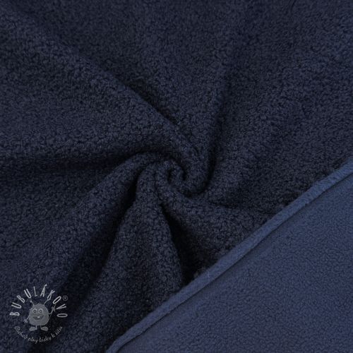 Fleece TEDDY DOUBLE SIDED navy