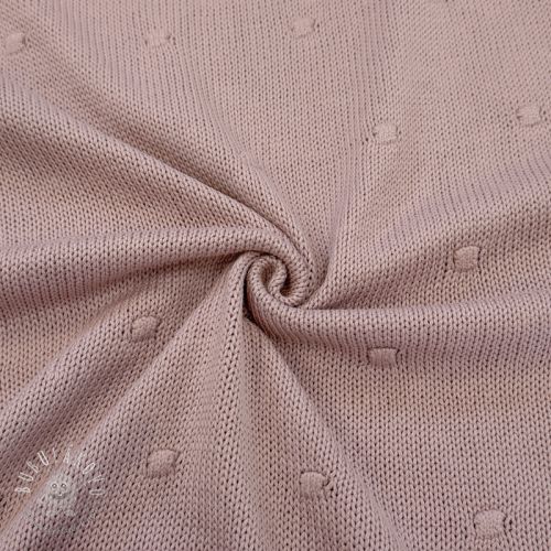 Svetrovina BIG KNIT DOT old pink Svetrovina BIG KNIT DOT old pink