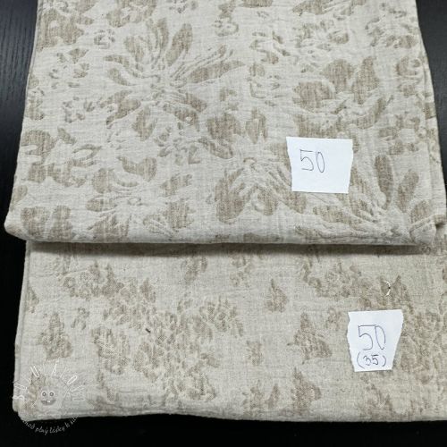 Balík látok viskóza s ľanom 124