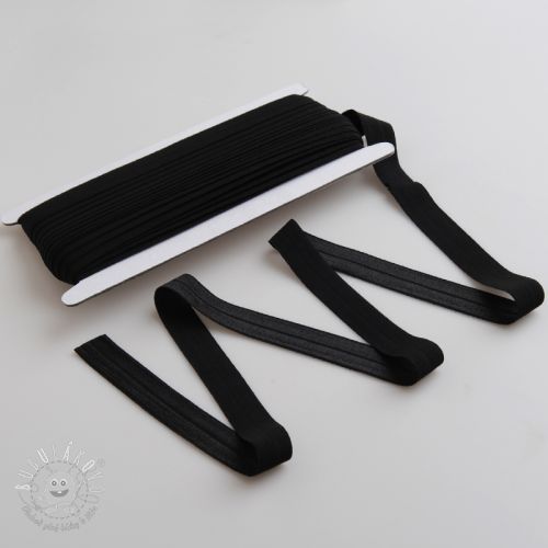 Lemovacia guma matná 20 mm čierna