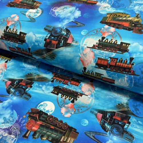 Úplet Sky Train digital print