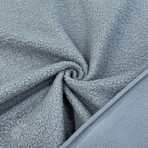 Fleece TEDDY DOUBLE SIDED pale turquoise