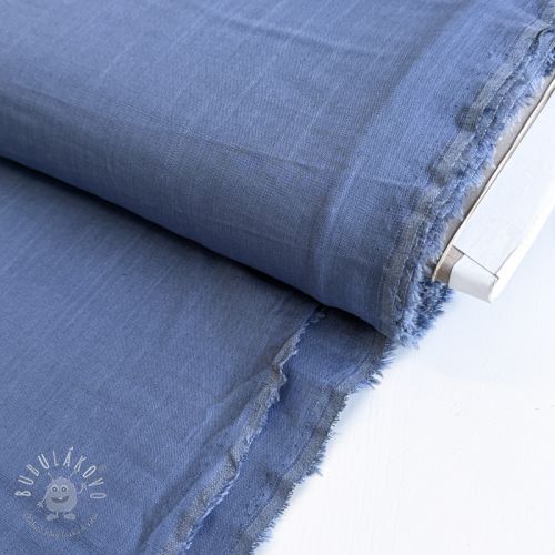 Viskóza s ľanom PREMIUM jeans II.trieda