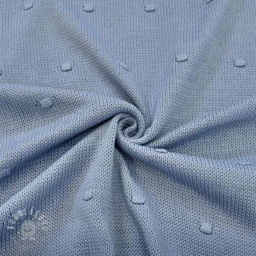 Svetrovina BIG KNIT DOT blue Svetrovina BIG KNIT DOT blue