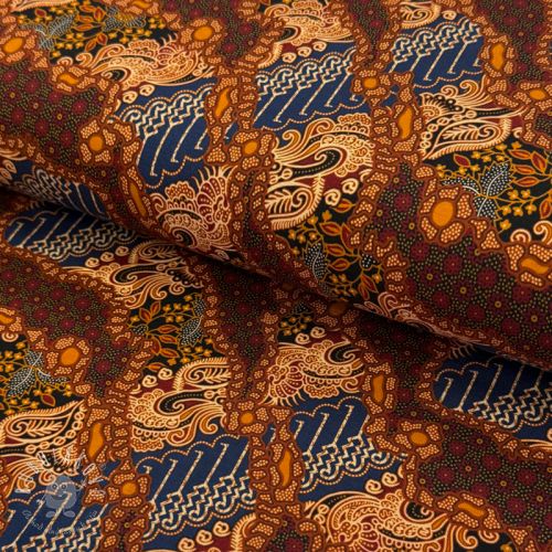 Úplet VISCOSE LYCRA HEAVY Batik design C digital print