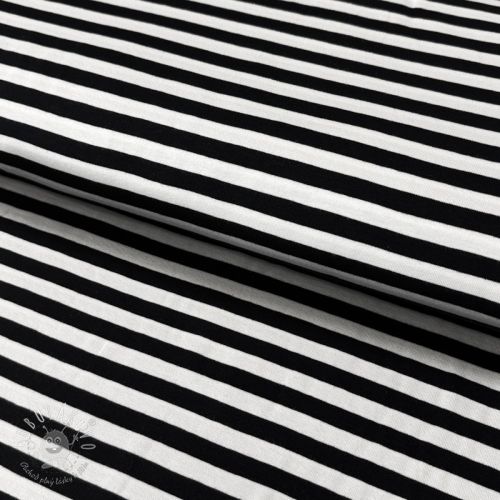 Úplet YARN DYED STRIPES - BLACK Úplet YARN DYED STRIPES - BLACK