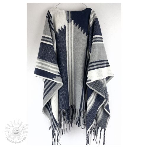 Poncho PRATO boiled wool design H