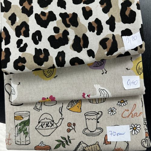 Balík látok dekoračné látky 1350