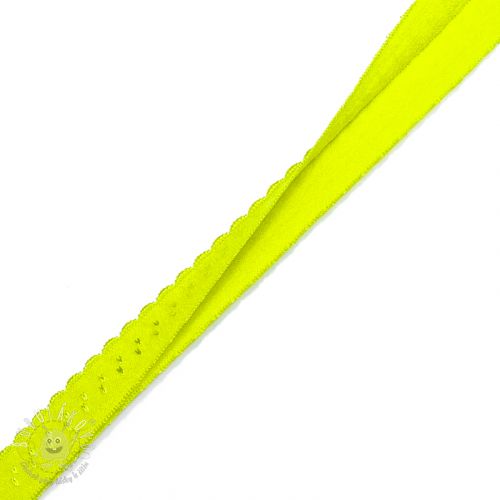 Lemovacia guma 12 mm LUXURY neon yellow