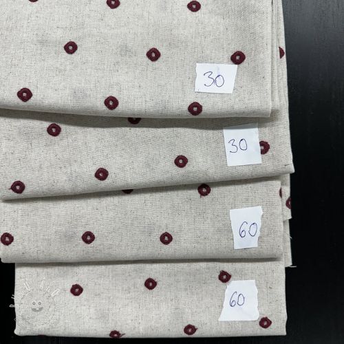 Balík látok viskóza s ľanom 088