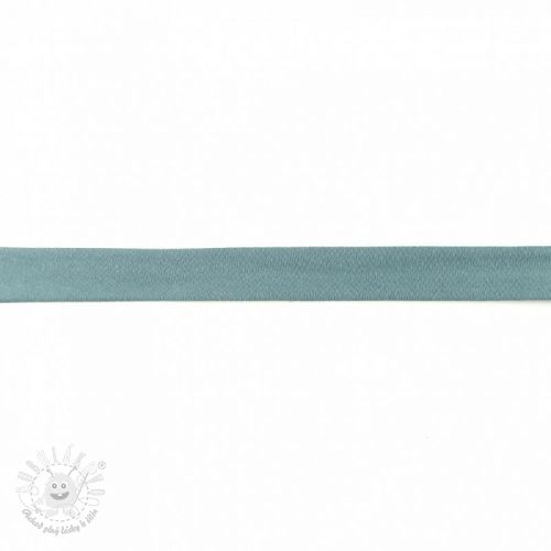 Lemovací prúžok úpletový steel blue Lemovací prúžok úpletový steel blue